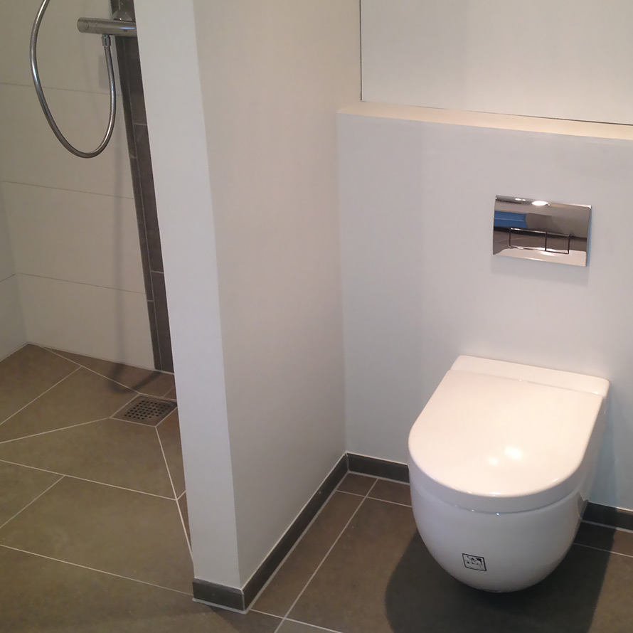 Tidligere opgave i  Moderne badeværlelse i kælder i Kildebrønde