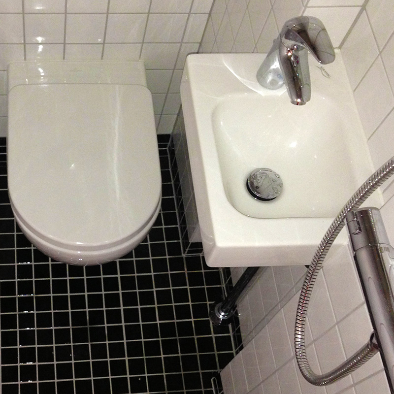 Tidligere opgave i  Ombygget WC i København
